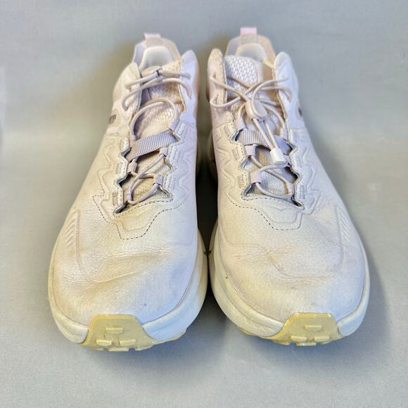 Hoka Transport Chukka GTX High Top Sneaker Cosmic Pearl Oat Milk Size 9.5 - Picture 3 of 16